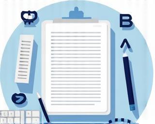 Image illustrating content writing and creation